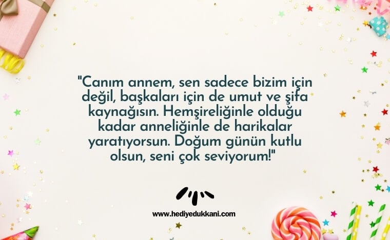 hemşireye doğum günü mesajı