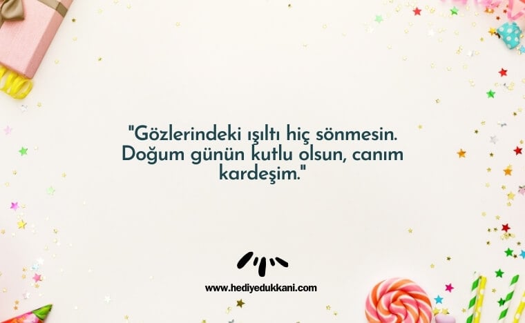 ikiz kardeşe doğum günü mesajı
