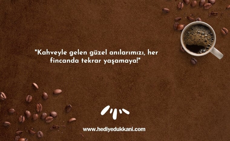 kahve fincanı hediye notu