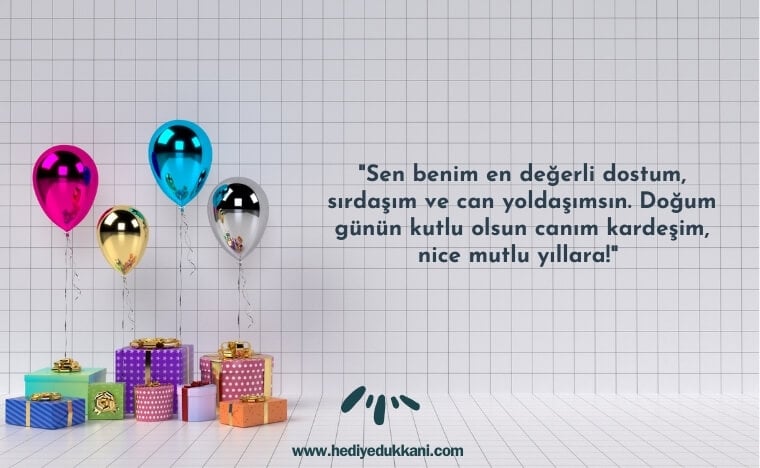 kardeşe doğum günü mesajı
