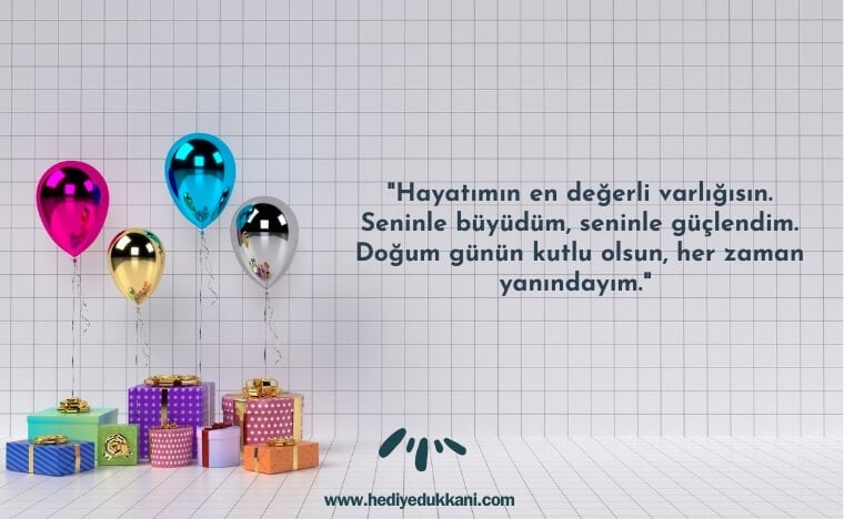 kardeşe doğum günü mesajı