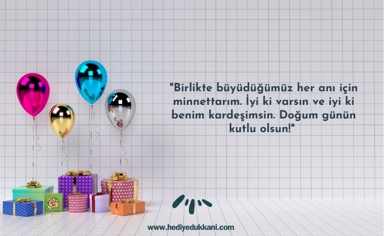 kardeşe doğum günü mesajı