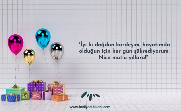 kardeşe doğum günü mesajı