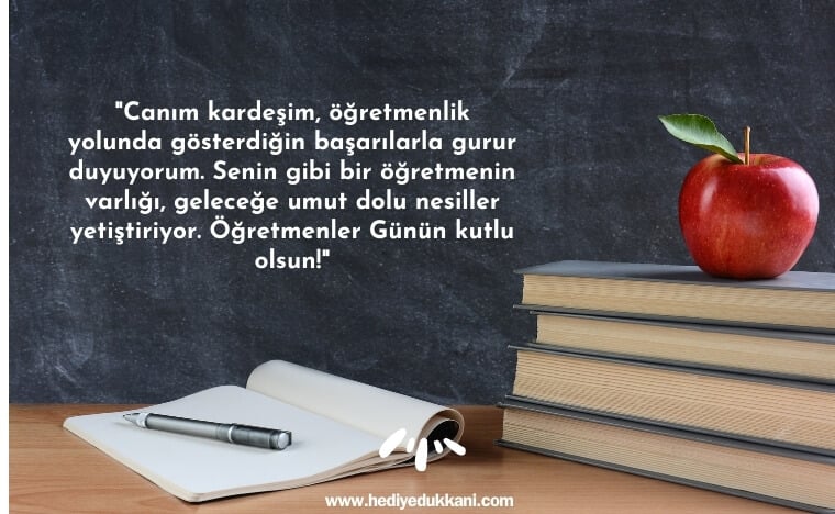 kardeşe öğretmenler günü mesajı