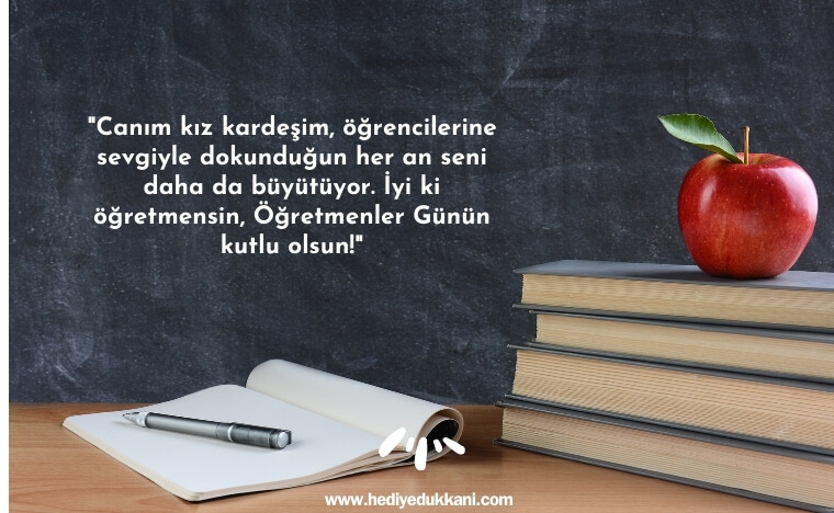 kardeşe öğretmenler günü mesajı