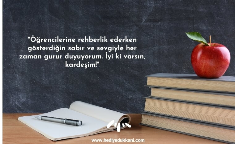kardeşe öğretmenler günü mesajı