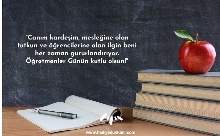kardeşe öğretmenler günü mesajı