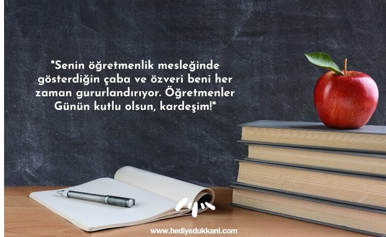 kardeşe öğretmenler günü mesajı