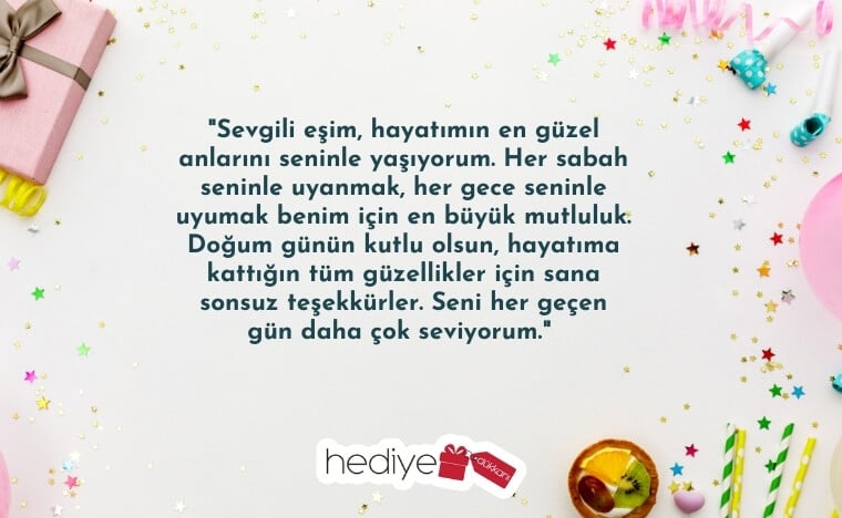 karıma doğum günü mesajı