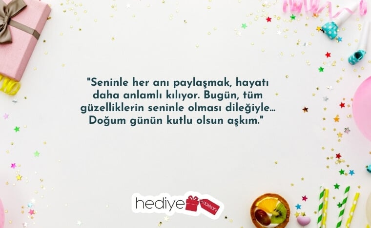 karıma doğum günü mesajı