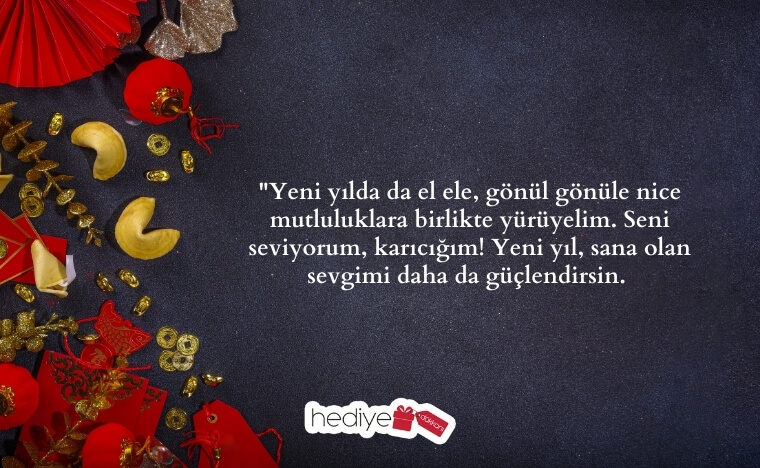 karıma yılbaşı mesajı