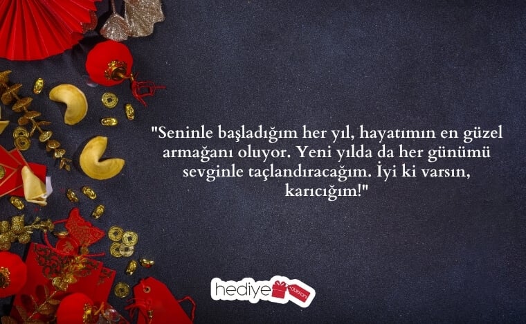 karıma yılbaşı mesajı
