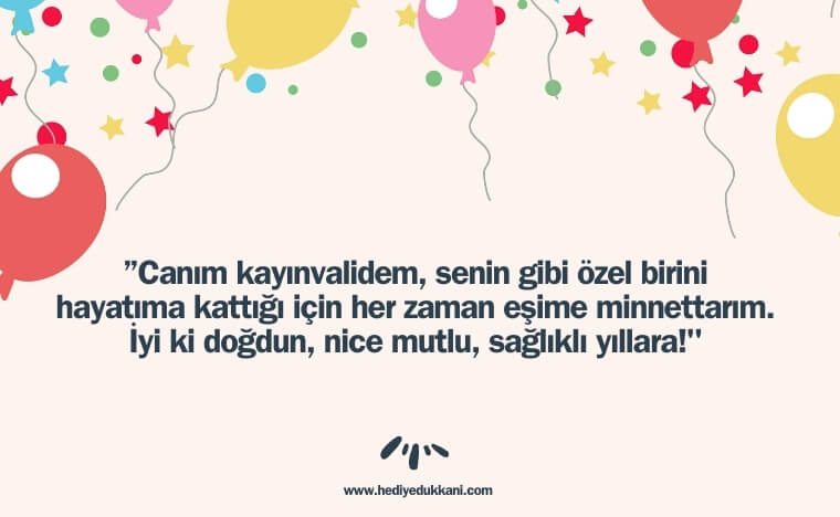 kaynanaya doğum günü mesajı