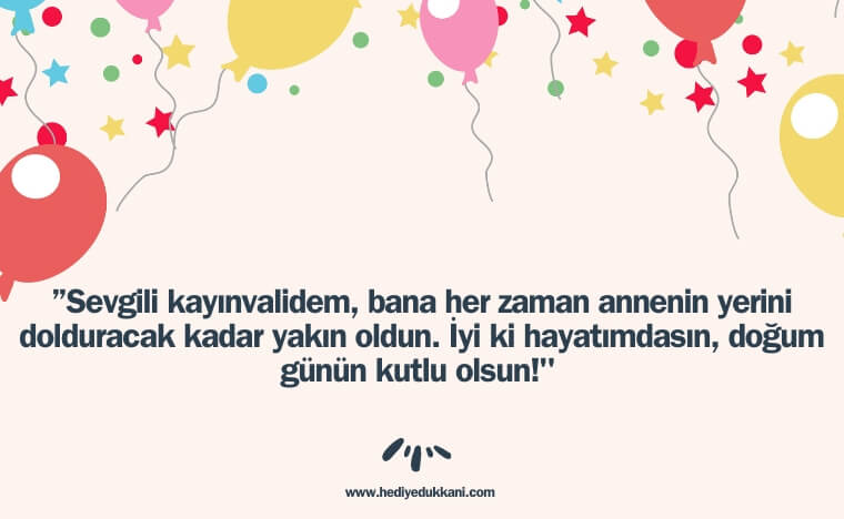 kaynanaya doğum günü mesajı