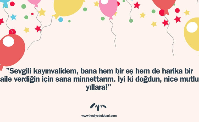 kaynanaya doğum günü mesajı