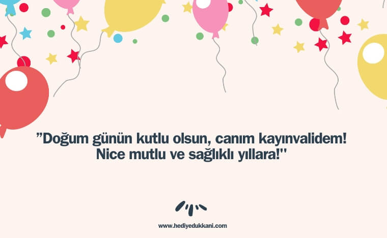 kaynanaya doğum günü mesajı
