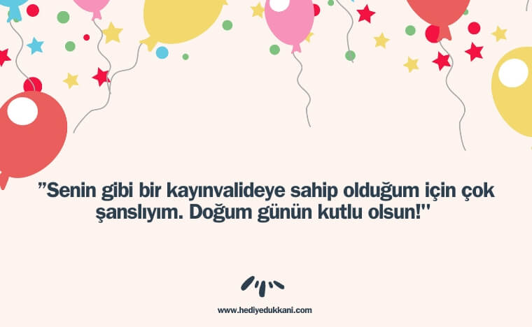 kaynanaya doğum günü mesajı