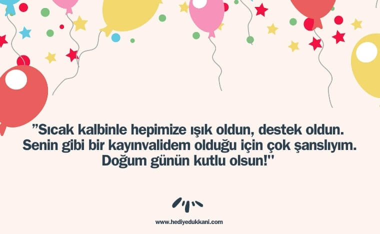 kaynanaya doğum günü mesajı