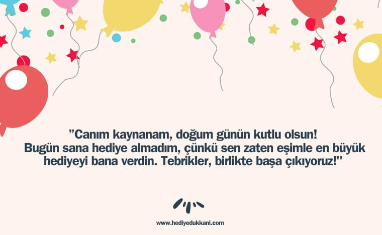kaynanaya doğum günü mesajı