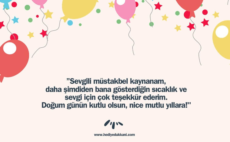 kaynanaya doğum günü mesajı