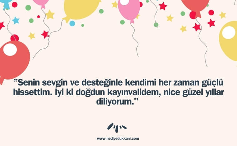 kaynanaya doğum günü mesajı