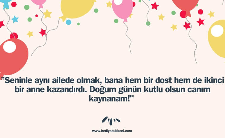 kaynanaya doğum günü mesajı