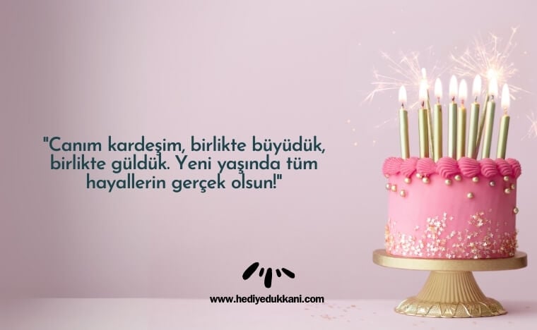 kız kardeşe doğum günü mesajı