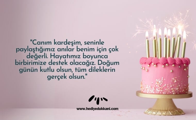 kız kardeşe doğum günü mesajı