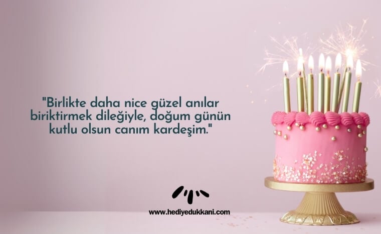 kız kardeşe doğum günü mesajı