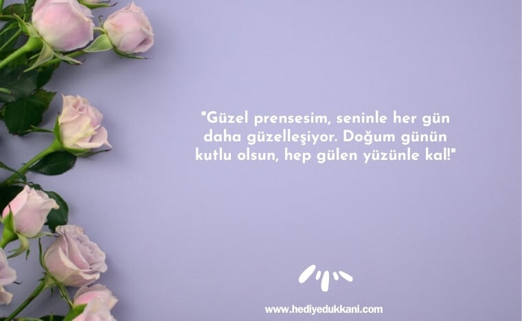 kızıma doğum günü mesajı