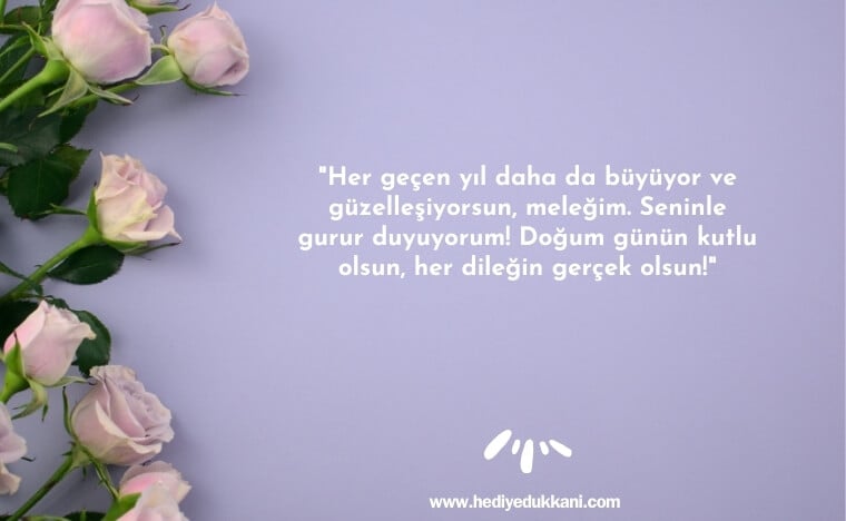 kızıma doğum günü mesajı