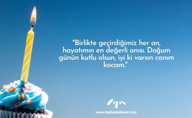 kocaya doğum günü mesajı