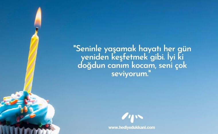 kocaya doğum günü mesajı