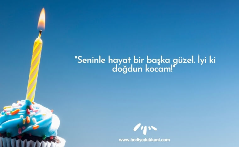 kocaya doğum günü mesajı