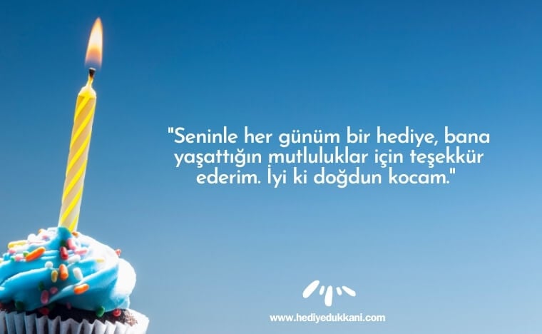 kocaya doğum günü mesajı