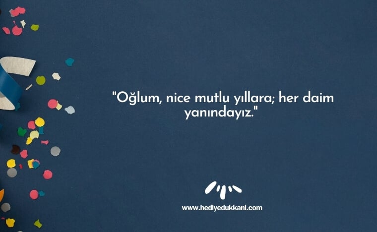 oğluma doğum günü mesajı