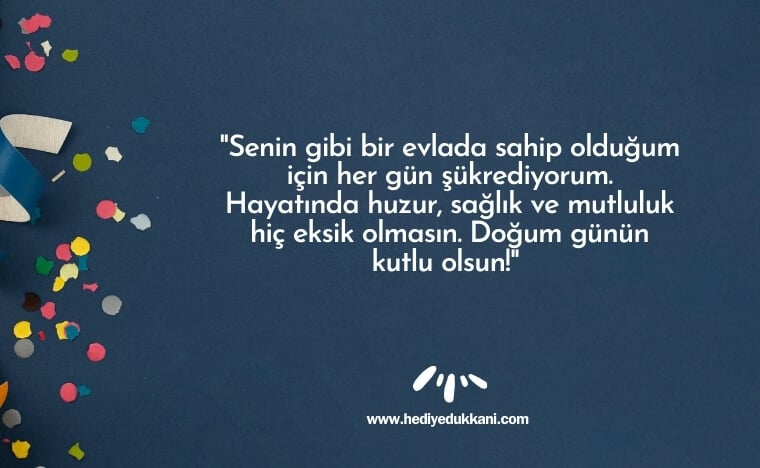 oğluma doğum günü mesajı