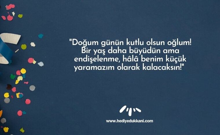 oğluma doğum günü mesajı