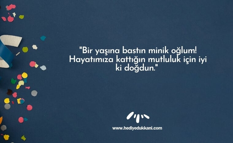 oğluma doğum günü mesajı