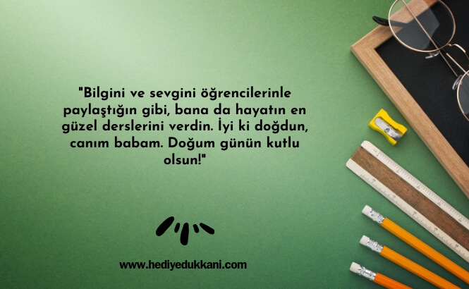 öğretmene doğum günü mesajı