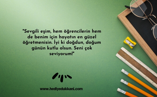 öğretmene doğum günü mesajı