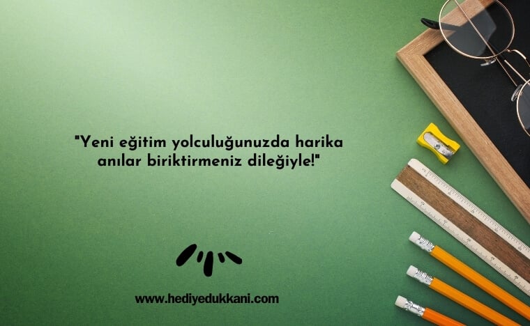 öğretmene hediye notu