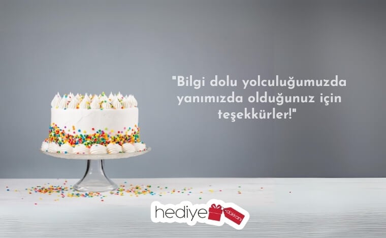 öğretmene pasta yazısı