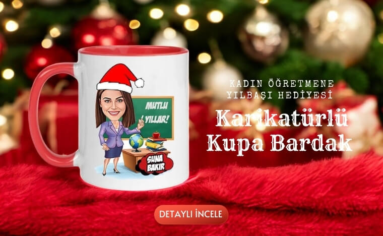 öğretmene yılbaşı hediyesi