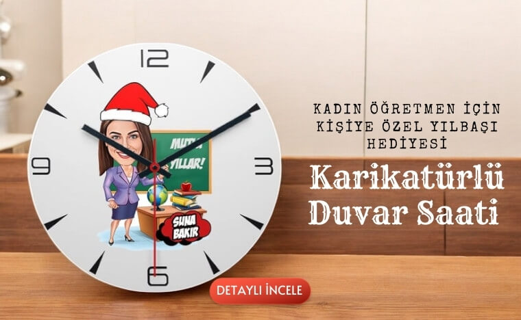 öğretmene yılbaşı hediyesi