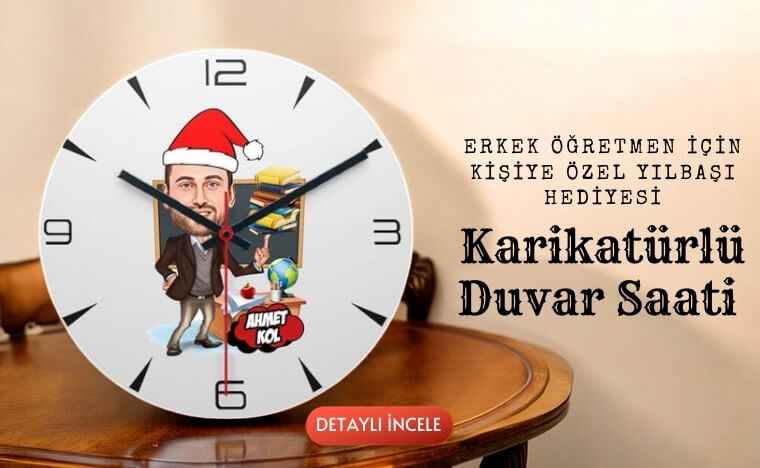 öğretmene yılbaşı hediyesi
