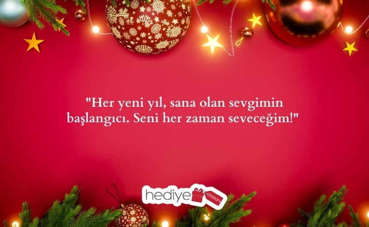 sevgiliye yılbaşı hediye notu