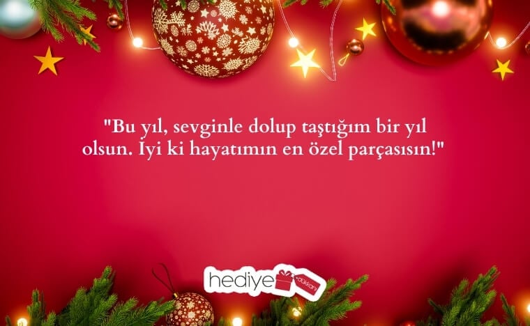 sevgiliye yılbaşı hediye notu