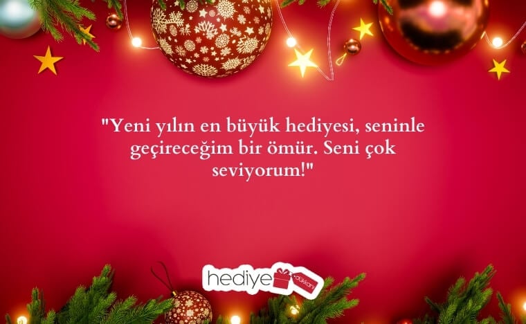 sevgiliye yılbaşı hediye notu