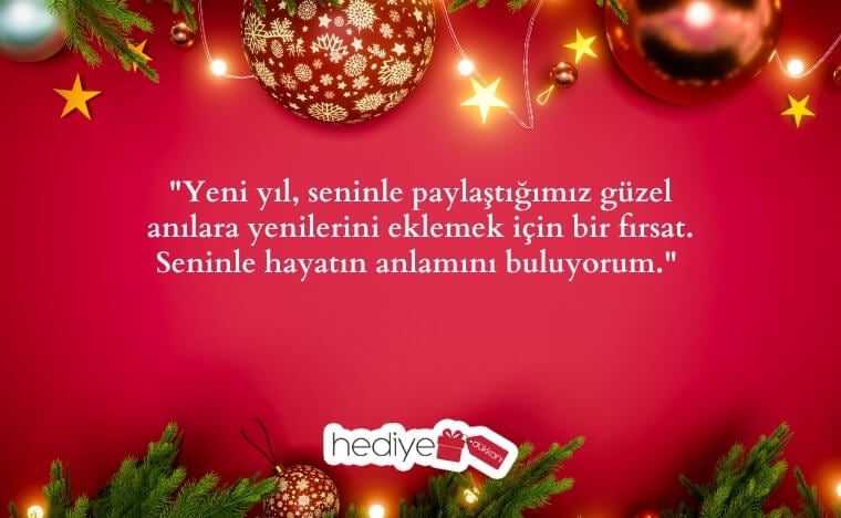 sevgiliye yılbaşı hediye notu